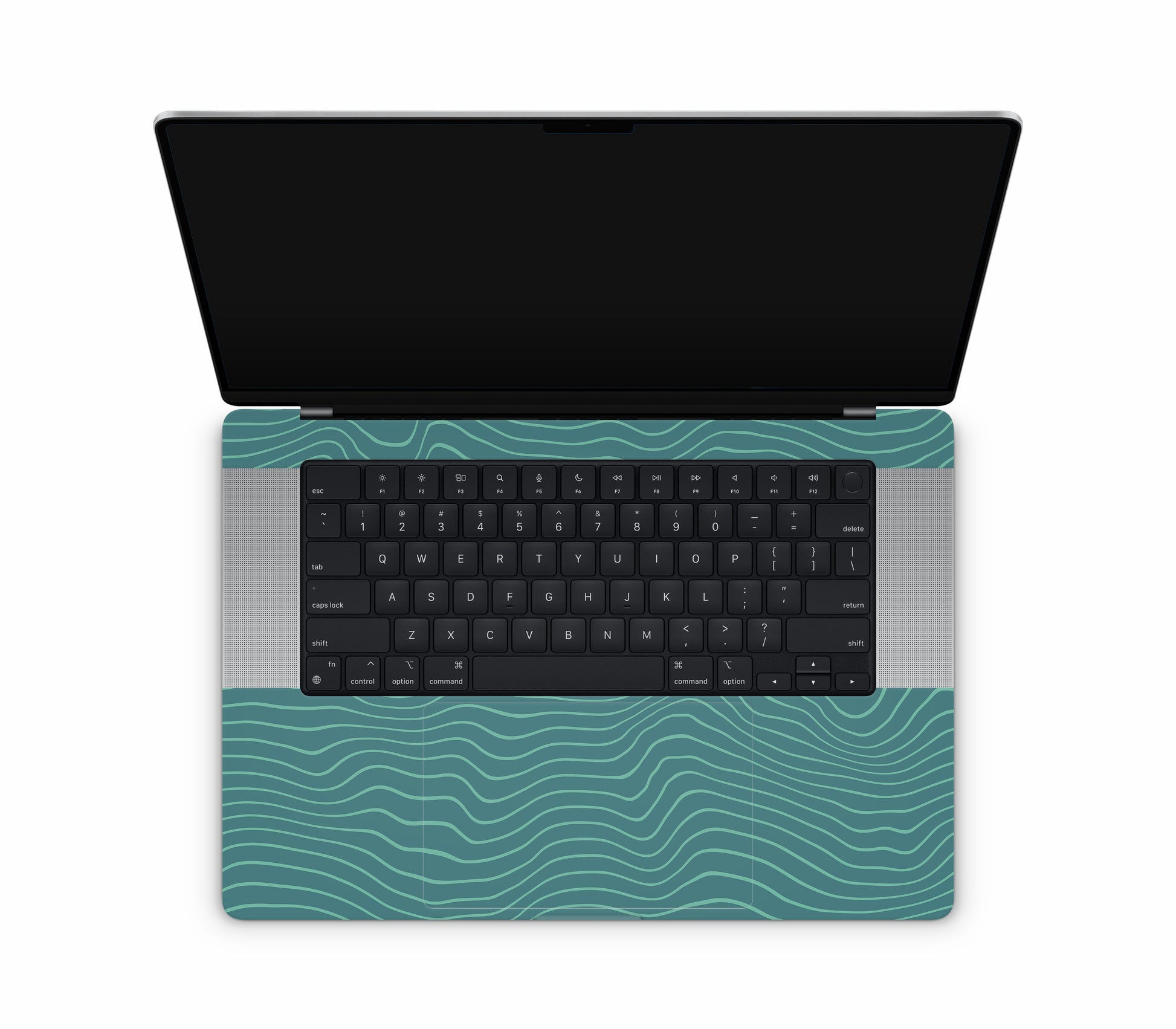 MacBook Pro 16" (2021, M1) skin, Tide, inside skin