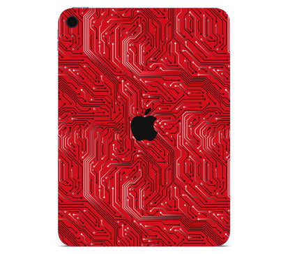 iPad 10.9" (2025, Gen 11) skin, REDLINE, back skin with logo cutout