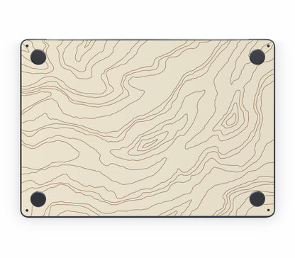 MacBook Air 15" (2026, M5) skin, Dune, bottom skin