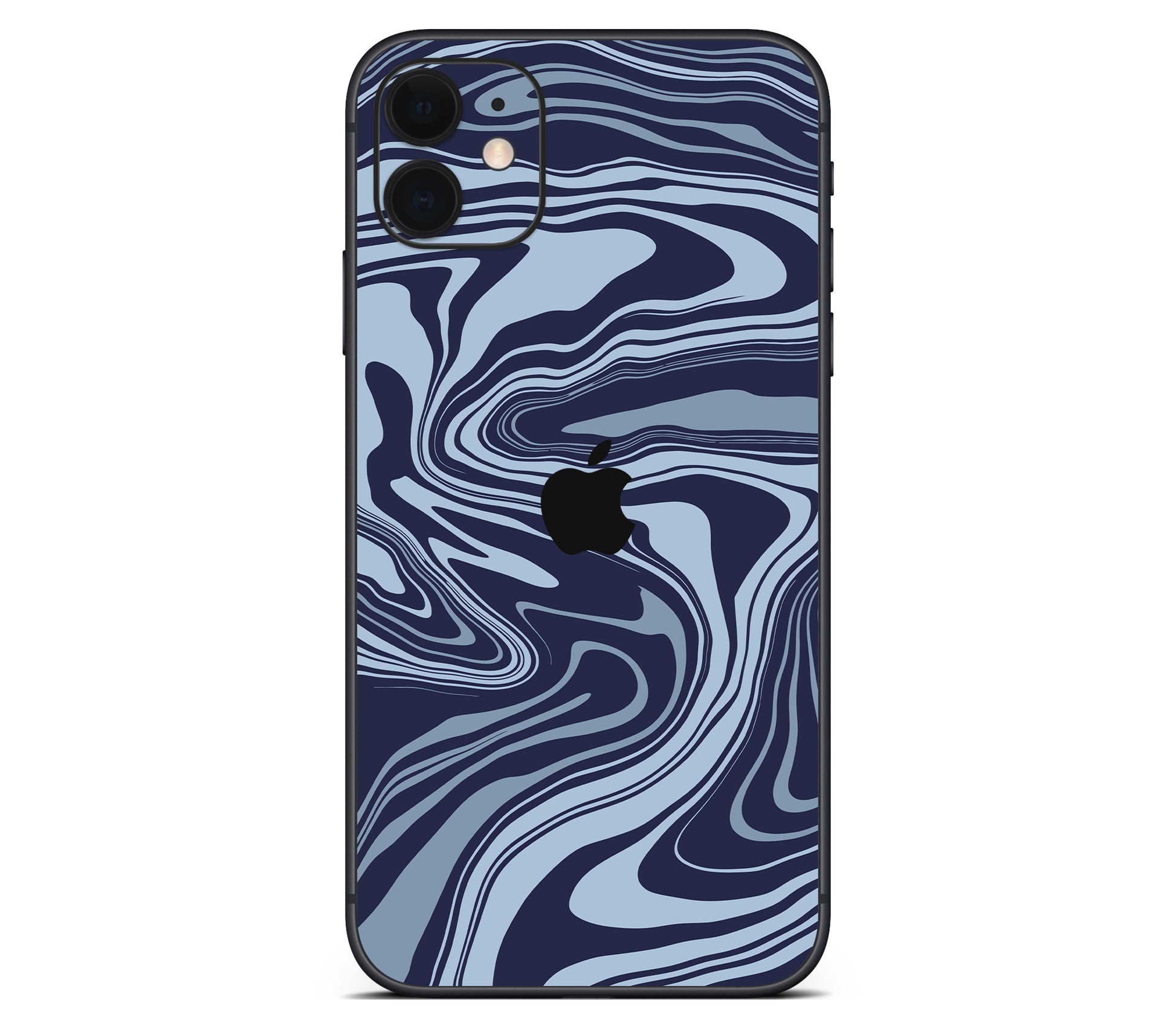 iPhone 11 skin, Vertigo (Blur), back skin with logo cutout