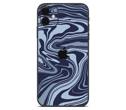 iPhone 11 skin, Vertigo (Blur), back skin with logo cutout