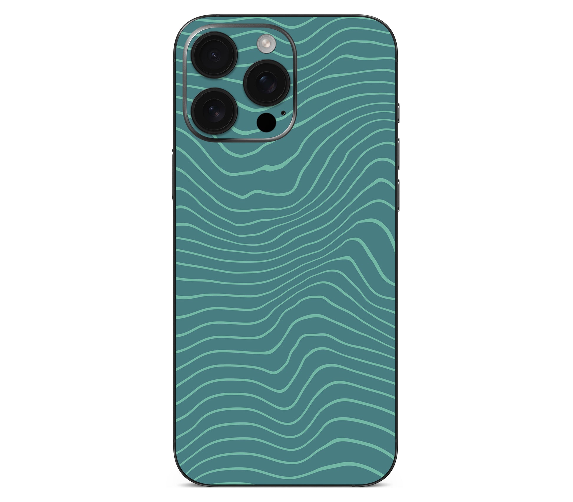 iPhone 16 Pro Max skin, Tide, back skin without logo cutout
