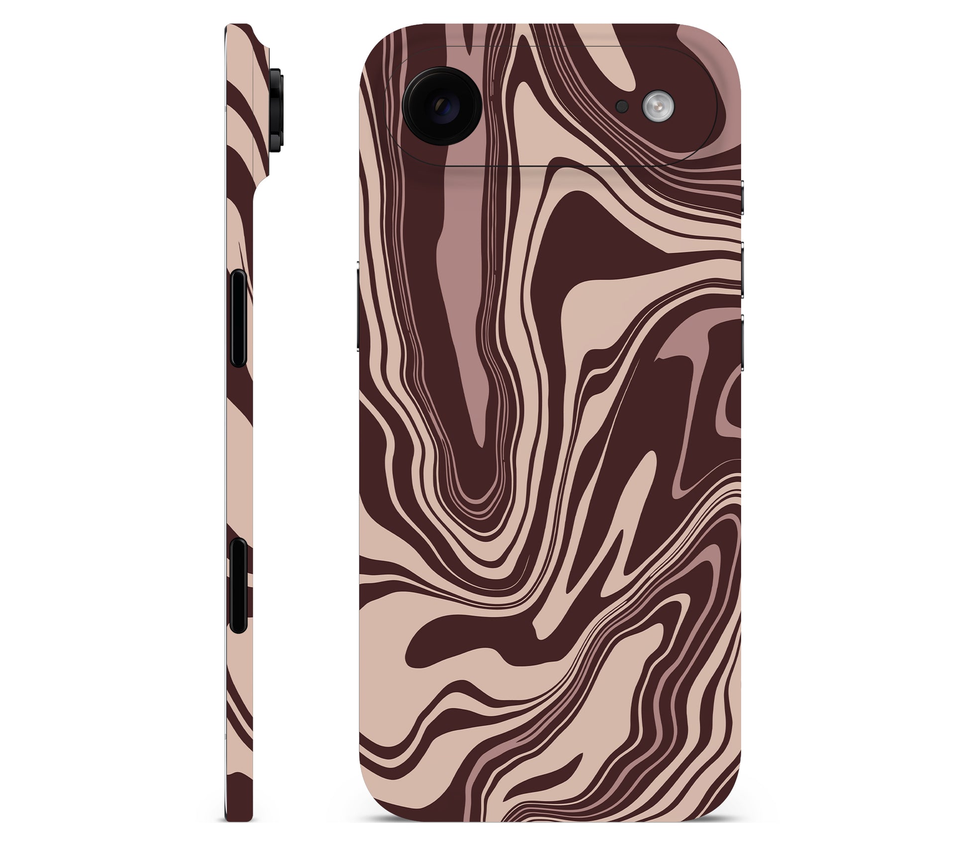 iPhone Air skin, Vertigo (Fever), full wrap without logo cutout
