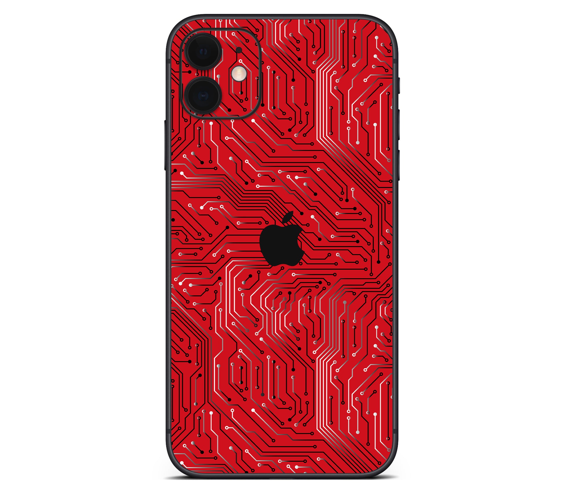 iPhone 11 skin, REDLINE, back skin with logo cutout