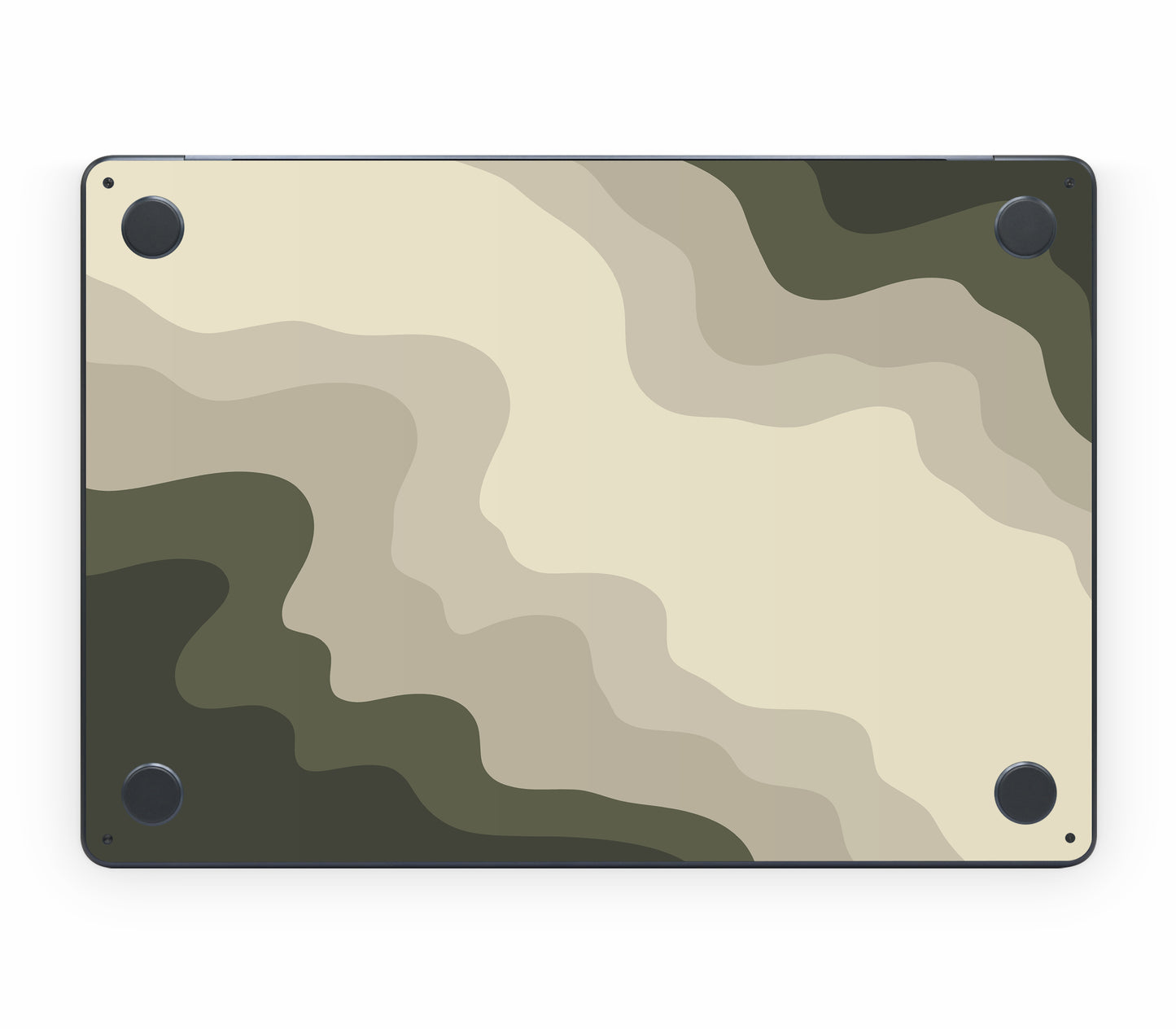 MacBook Air 13" (2025, M4) skin, Drift (Mirage), bottom skin