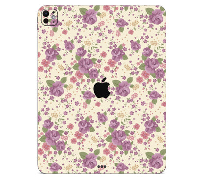 iPad Pro 11" (M4) skin, Lilac, back skin with logo cutout