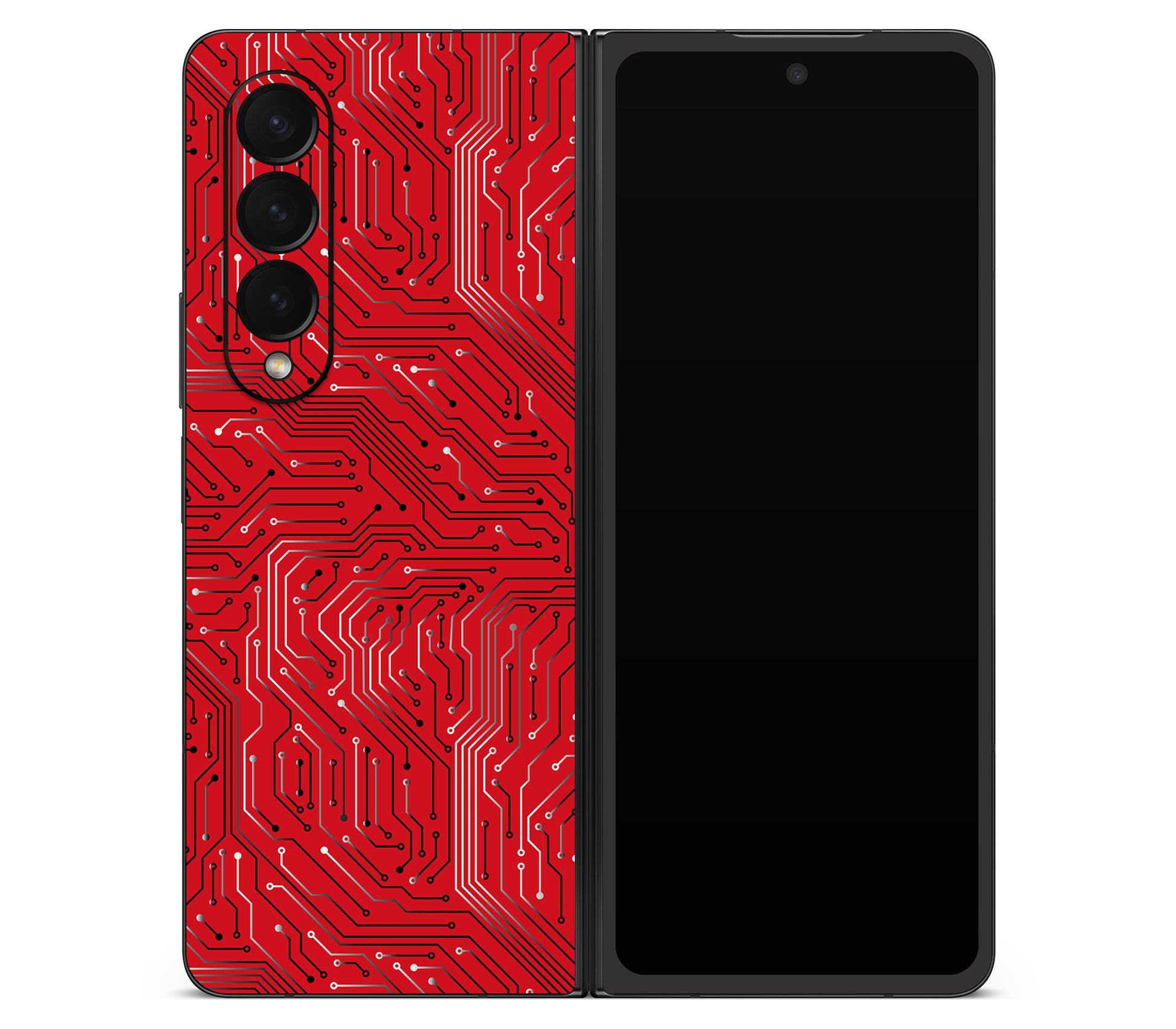 Galaxy Z Fold 4 skin, REDLINE