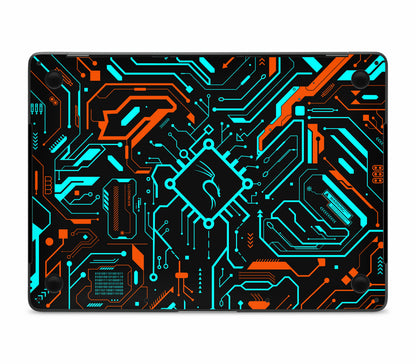 MacBook Pro 13" (2016-2019) Touch Bar skin, Kali (Core), bottom skin