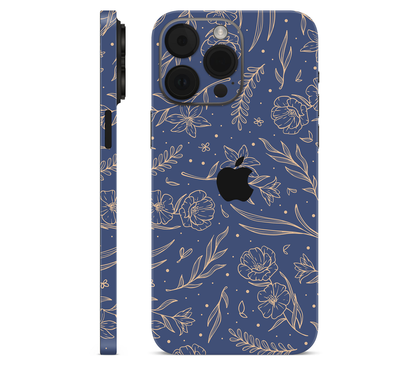 iPhone 14 Pro Max skin, Twilight, full wrap with logo cutout