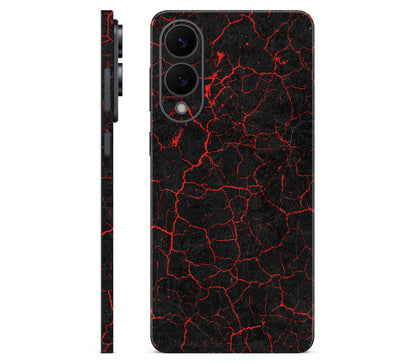 Galaxy S25 Edge skin, Hellcrack, full wrap skin