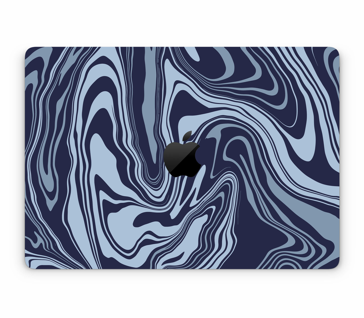 MacBook Pro 14" (2024, M4) skin, Vertigo (Blur), top skin with logo cutout