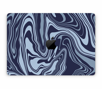 MacBook Pro 14" (2023, M3) skin, Vertigo (Blur), top skin with logo cutout