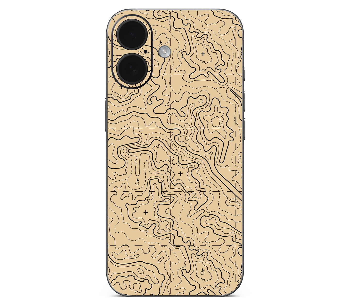 iPhone 17 skin, Lockdown (Sandline), back skin without logo cutout