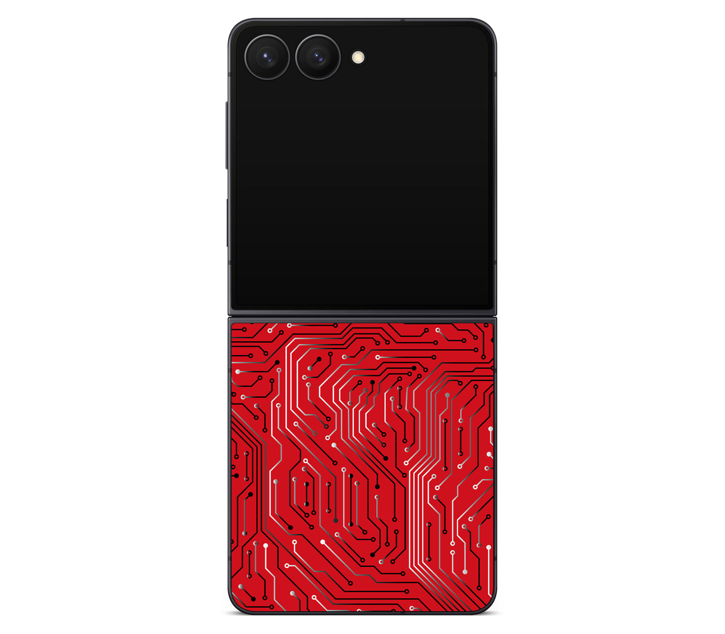 Galaxy Z Flip 7 skin, REDLINE, full wrap skin