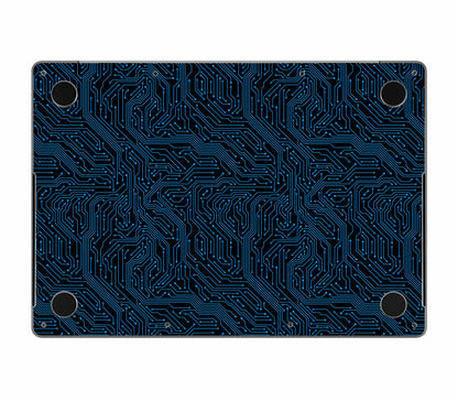 MacBook Pro 16" (2024, M4) skin, Eternal Blue, bottom skin
