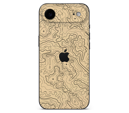 iPhone Air skin, Lockdown (Sandline), back skin with logo cutout