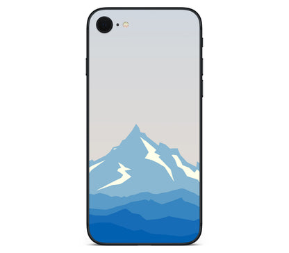 iPhone SE 2022 Gen3 skin, Everest, back skin without logo cutout