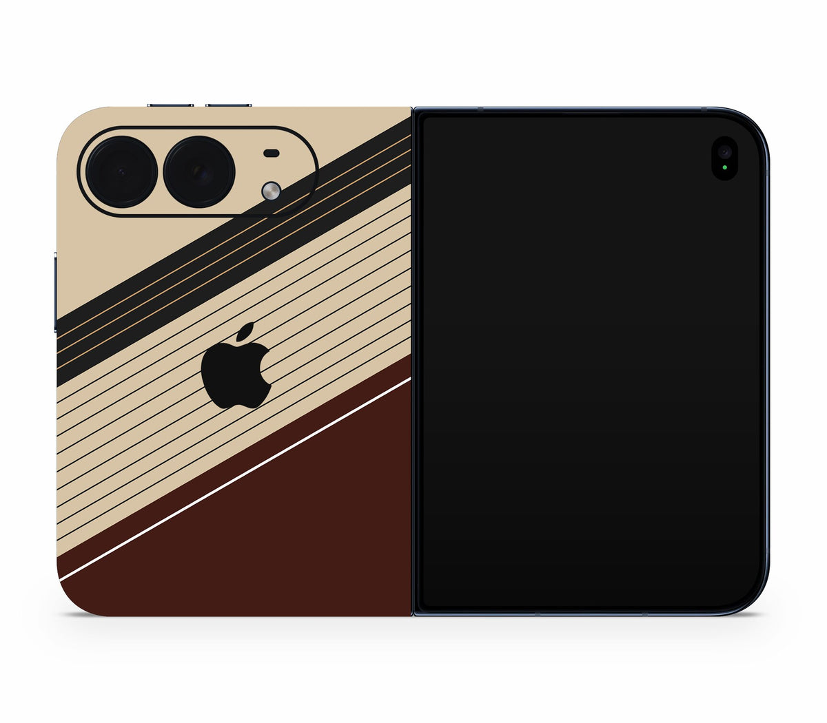 iPhone Duo skin, Edge, full wrap with logo cutout