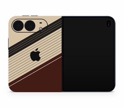 iPhone Duo skin, Edge, full wrap with logo cutout