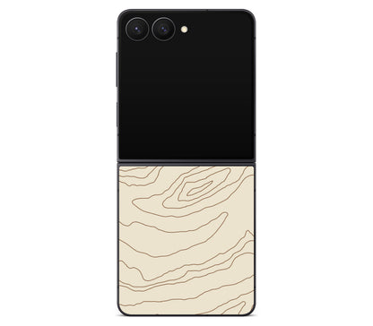 Galaxy Z Flip 7 skin, Dune, full wrap skin