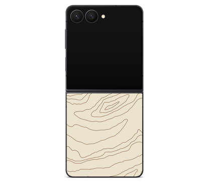 Galaxy Z Flip 8 skin, Dune, full wrap skin