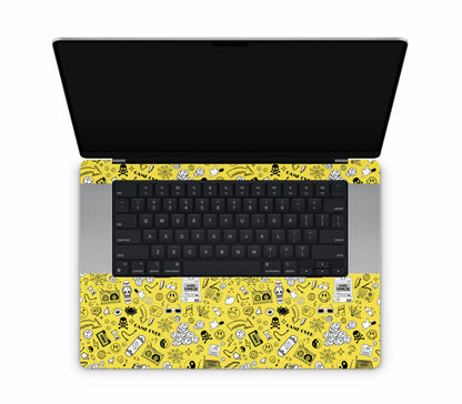 MacBook Pro 16" (2023, M3) skin, 90’s Nostalgia, inside skin