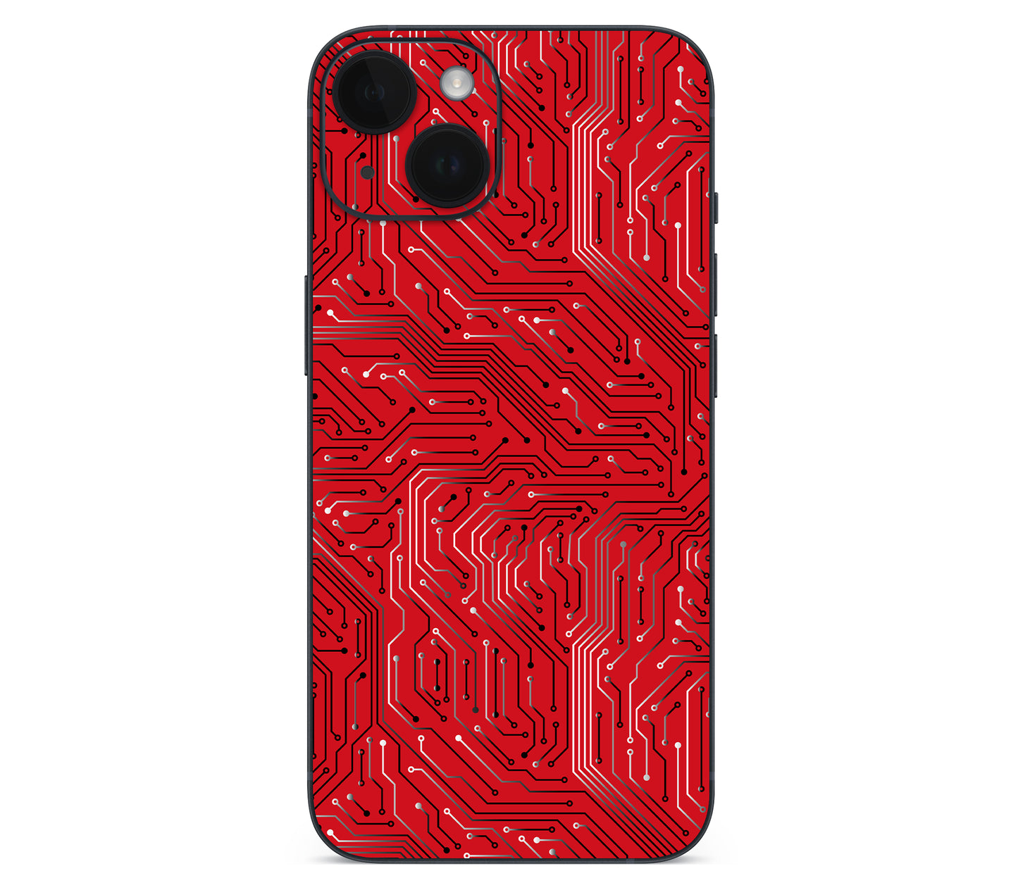 iPhone 14 skin, REDLINE, back skin without logo cutout