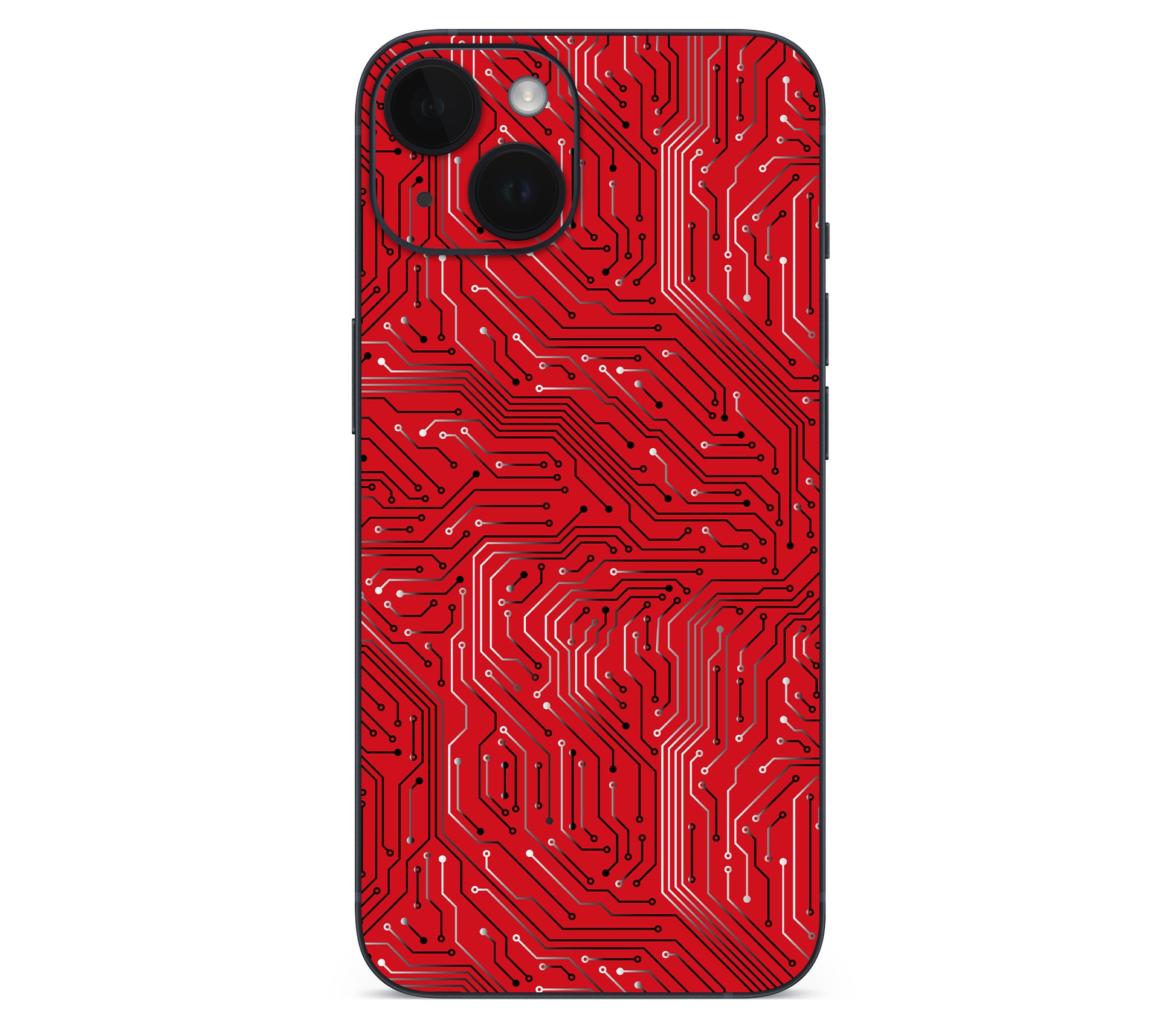 iPhone 14 skin, REDLINE, back skin without logo cutout