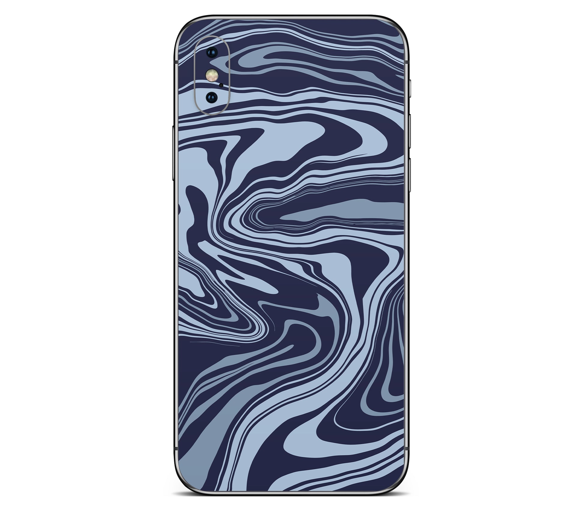 iPhone XS skin, Vertigo (Blur), back skin without logo cutout