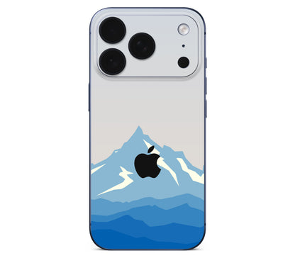 iPhone 17 Pro skin, Everest, back skin with logo cutout