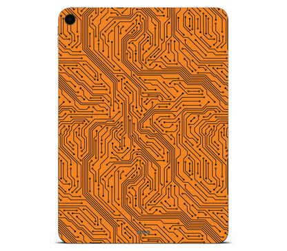 iPad Air 5 skin, Pulse Grid, back skin without logo cutout