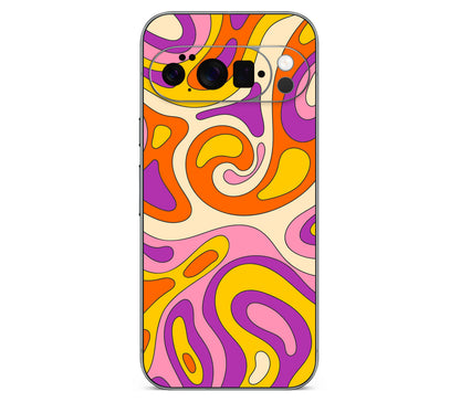 Google Pixel 11 Pro skin, Psycho Vortex, back skin