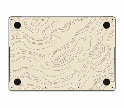MacBook Pro 14" (2021, M1) skin, Dune, bottom skin