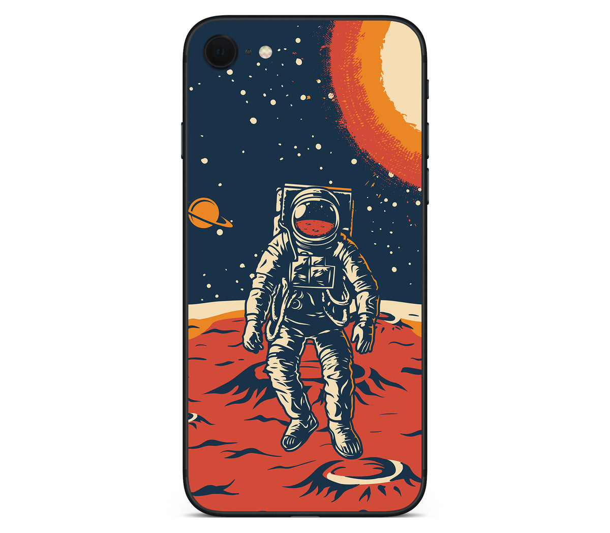 iPhone SE 2020 Gen2 skin, Martian, back skin