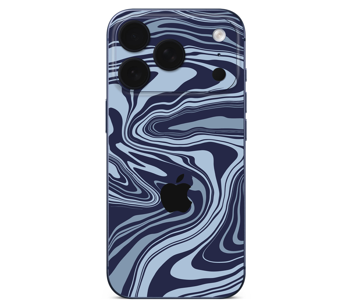 iPhone 17 Pro skin, Vertigo (Blur), back skin with logo cutout