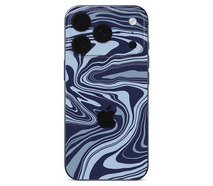 iPhone 17 Pro skin, Vertigo (Blur), back skin with logo cutout