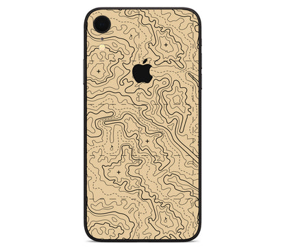 iPhone XR skin, Lockdown (Sandline), back skin with logo cutout