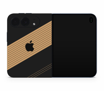 iPhone Duo skin, Discipline, full wrap with logo cutout