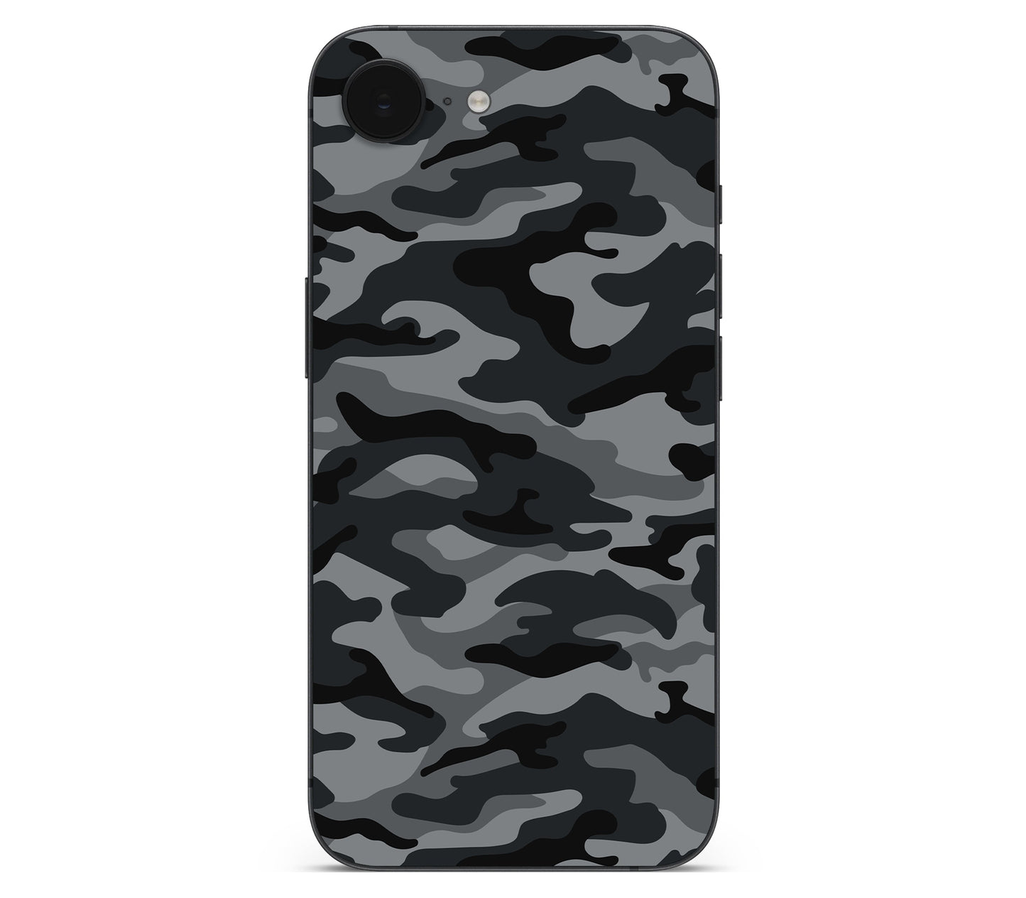 iPhone 17e skin, Urban Camo, back skin without logo cutout