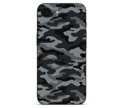 iPhone 17e skin, Urban Camo, back skin without logo cutout