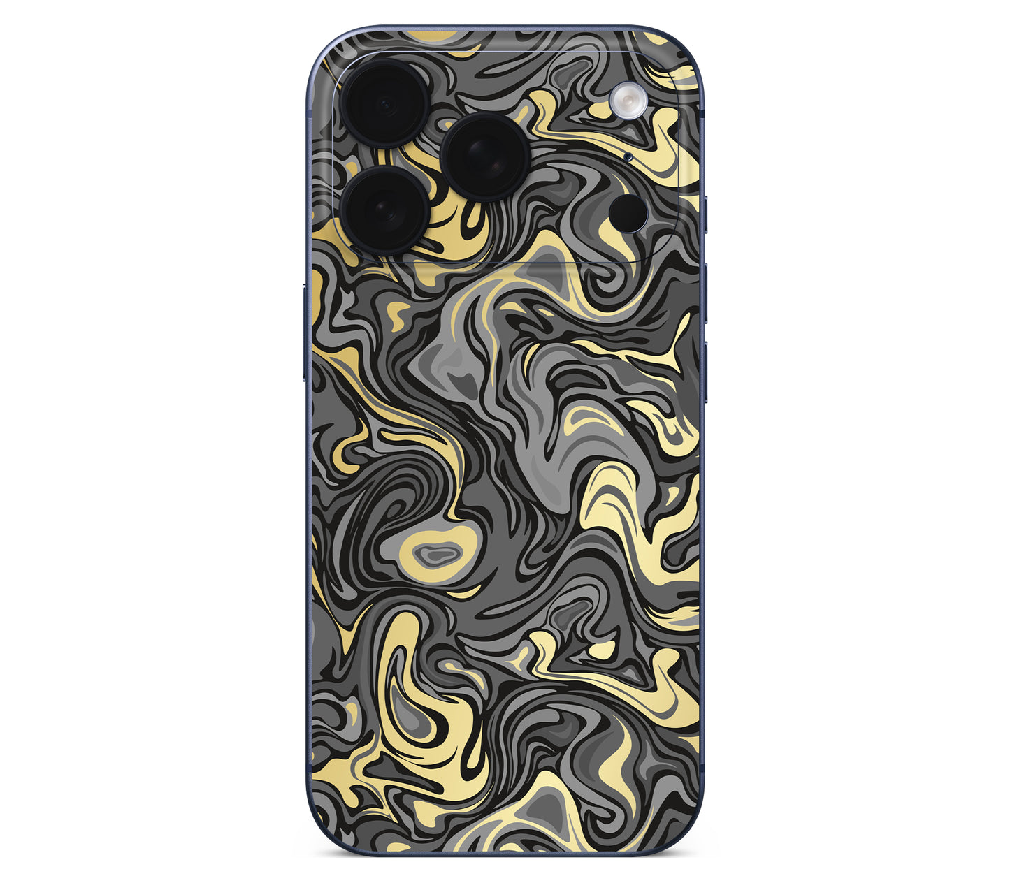 iPhone 17 Pro Max skin, Damnation, back skin without logo cutout