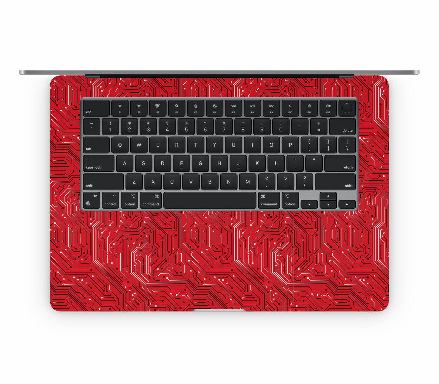 MacBook Air 15" (2025, M4) skin, REDLINE, inside skin