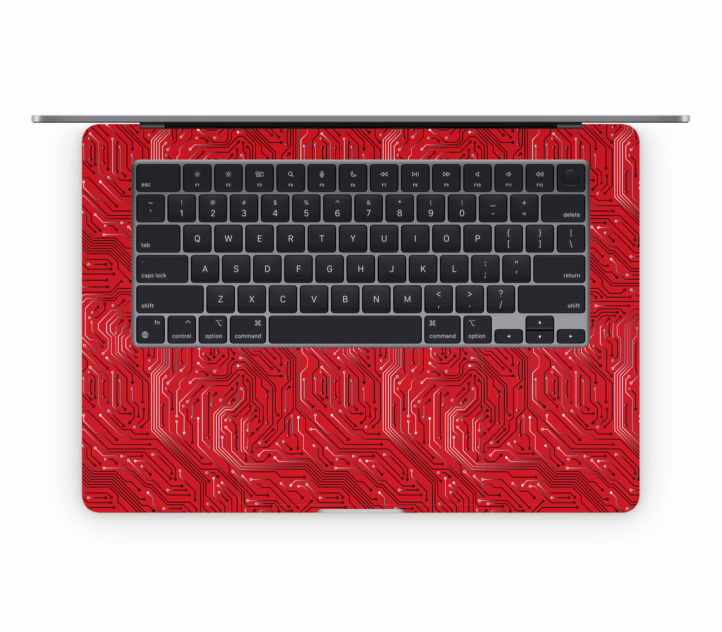 MacBook Air 15" (2025, M4) skin, REDLINE, inside skin