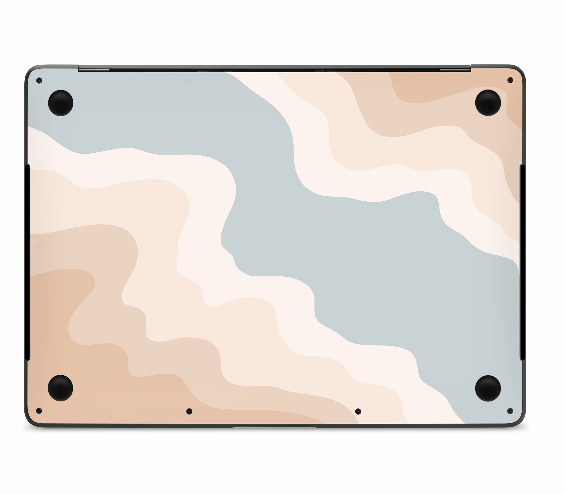 MacBook Pro 16" (2019, Touch Bar) skin, Drift (Haze), bottom skin