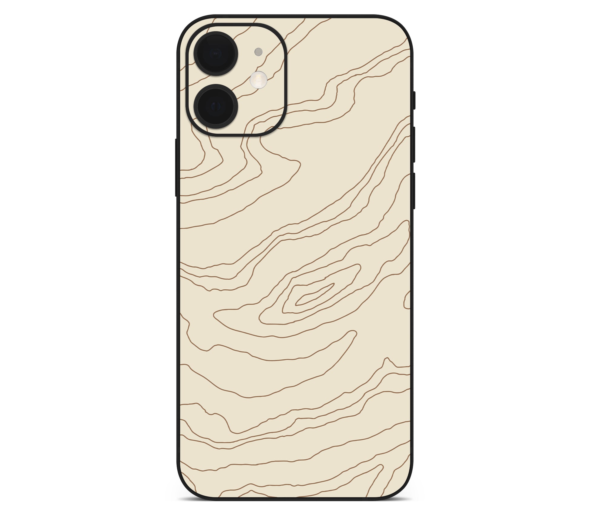 iPhone 12 skin, Dune, back skin without logo cutout
