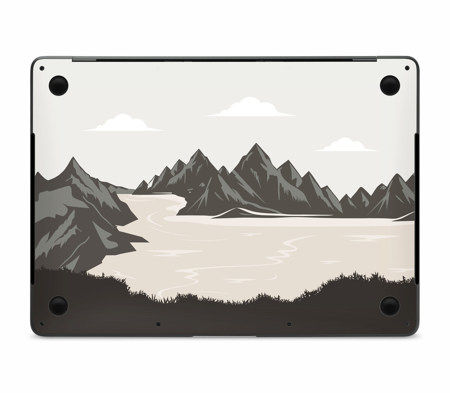 MacBook Pro 13" (2016-2019) Touch Bar skin, Dope Valley, bottom skin