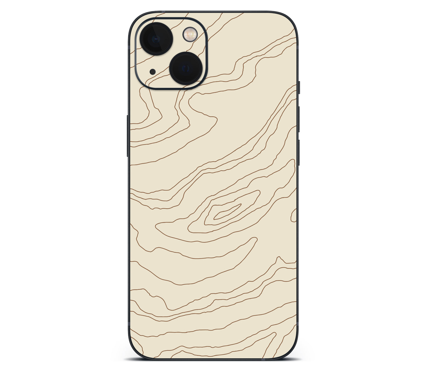 iPhone 13 Mini skin, Dune, back skin without logo cutout