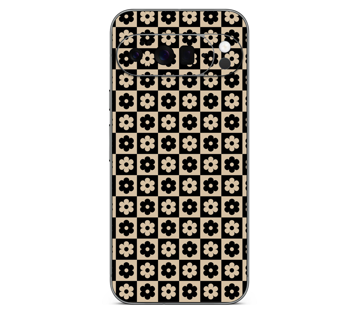 Google Pixel 11 Pro XL skin, Floral Grid, back skin
