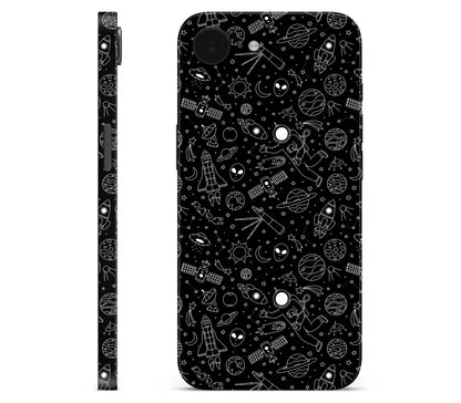iPhone 17e skin, Cygnus, full wrap without logo cutout