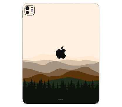 iPad Pro 11" (M5) skin, Sierra Dusk, back skin with logo cutout